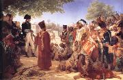 Baron Pierre Narcisse Guerin Bonaparte Pardoning the Insurgents in Cairo oil on canvas